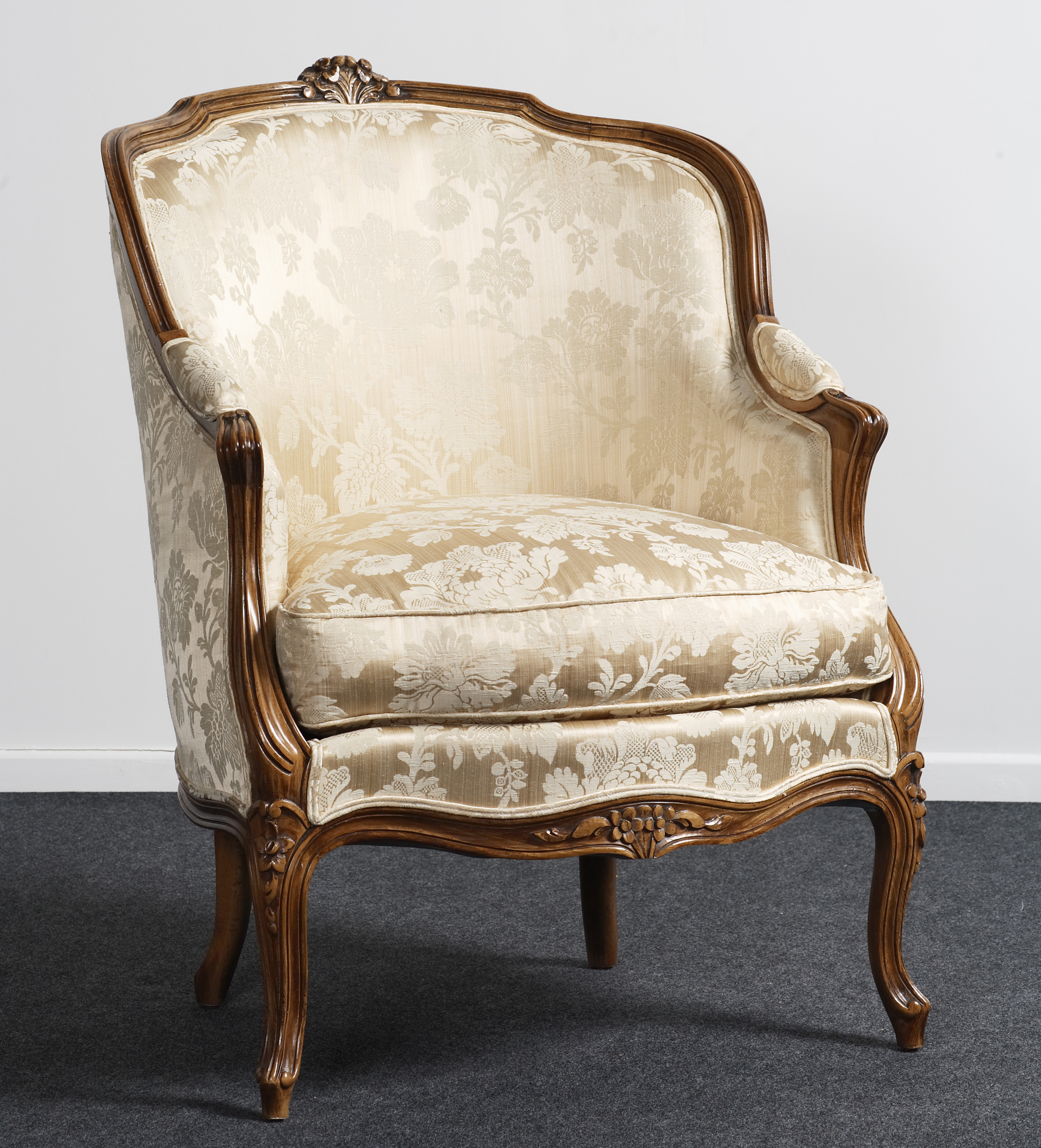 Bergere Gondole style Louis XV Balzarotti Createur de Meubles et Sieges