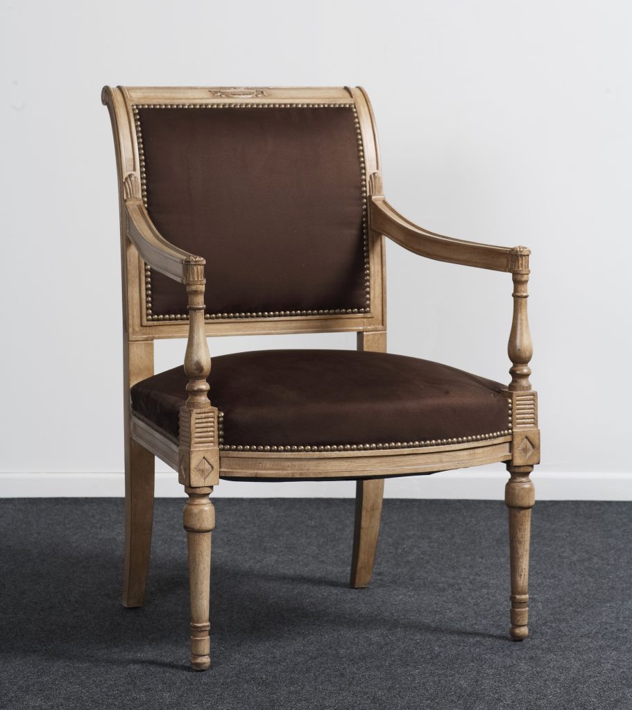 Fauteuil Directoire à Soupière Balzarotti Créateur de Meubles et Sièges